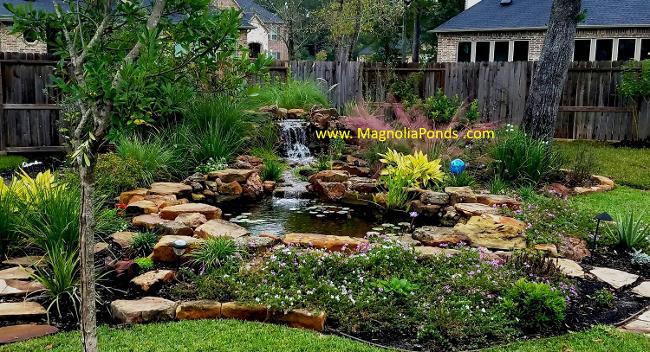 Ponds Conroe Koi The Woodlands, Landscaping Conroe Tx